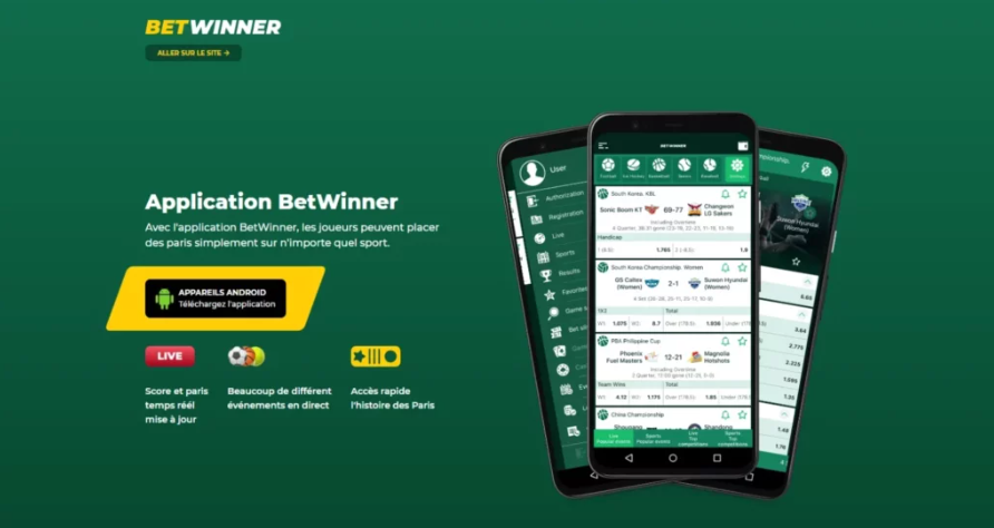 Découvrez Betwinner Sports Bet L'Univers des Paris Sportifs